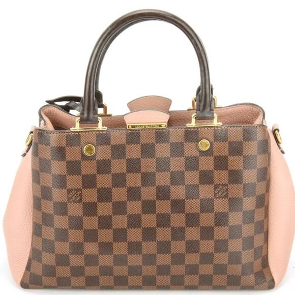 💎✨SUPER RARE✨💎 Authentic Louis Vuitton  Brittany Damier Ebene Bag - Picture 5 of 10